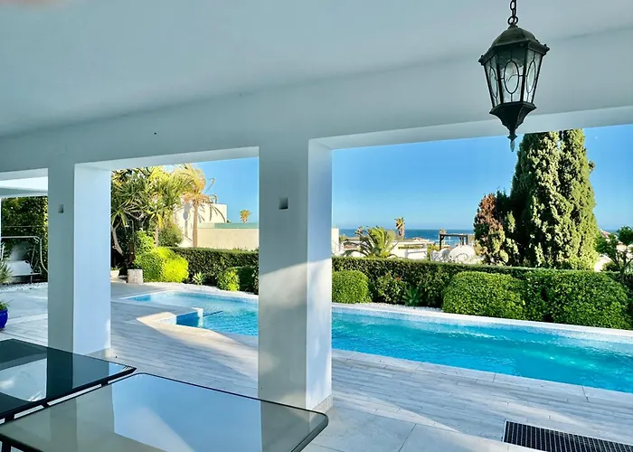 Willa Hermosa En Marbella,100 M Playa, Vistas Al Mar, Piscina Privada *