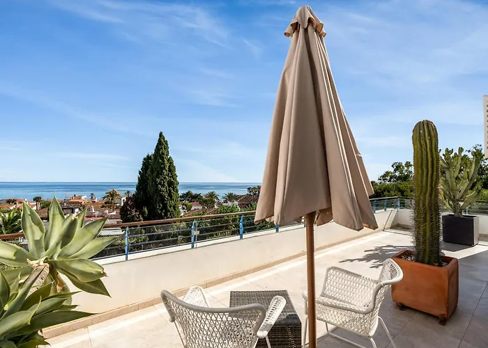 Hermosa En Marbella,100 M Playa, Vistas Al Mar, Piscina Privada Marbella