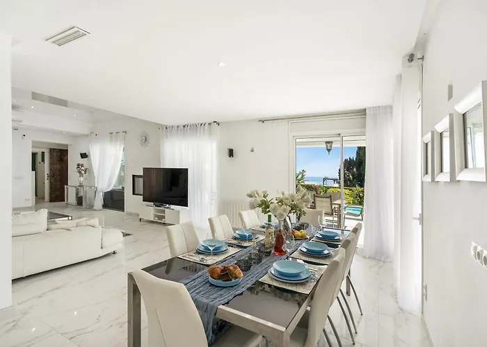 Hermosa En Marbella,100 M Playa, Vistas Al Mar, Piscina Privada Willa *