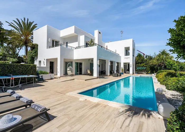 Hermosa En Marbella,100 M Playa, Vistas Al Mar, Piscina Privada * Marbella